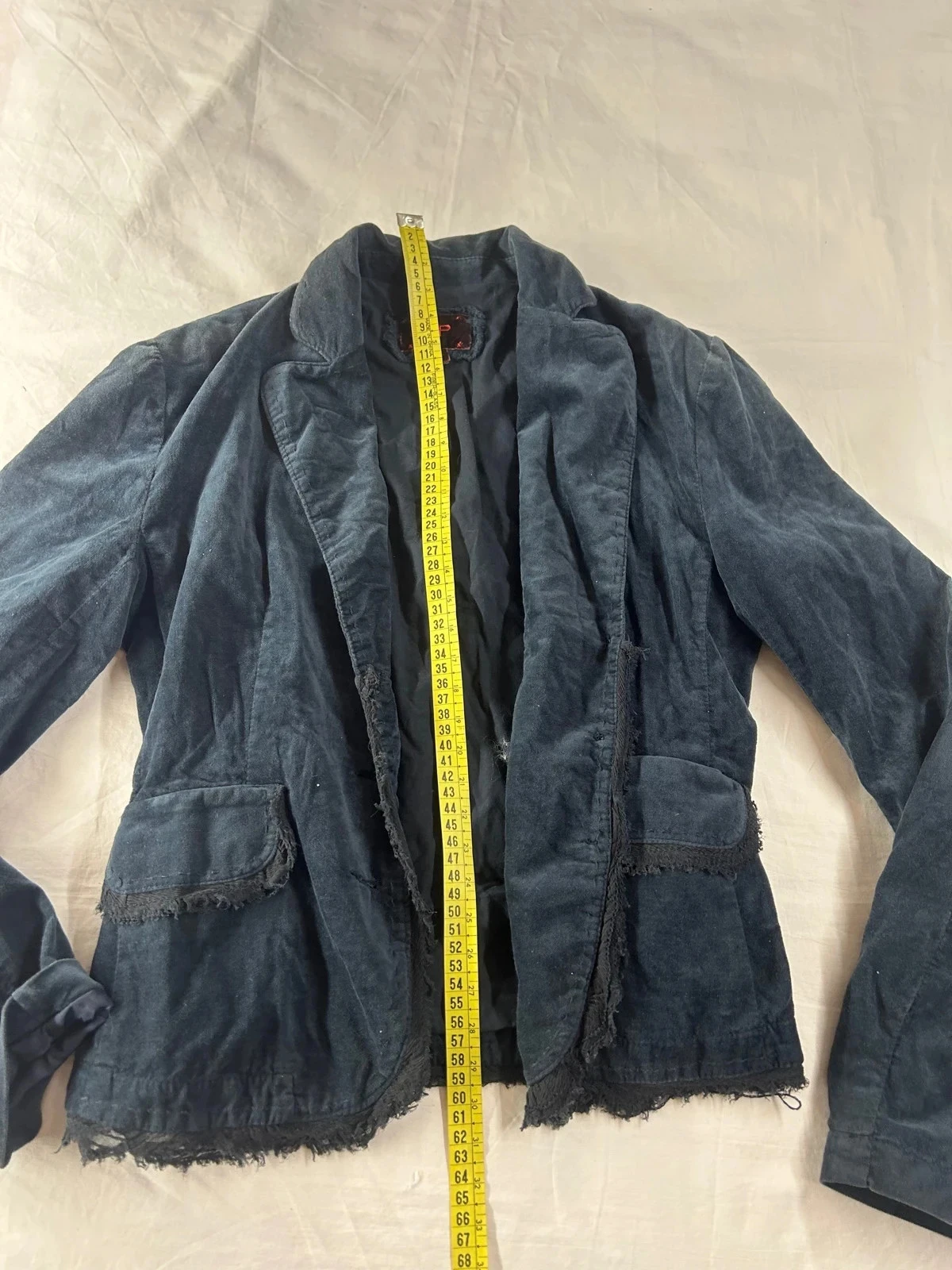 Blazer jaqueta leve azul marinho ap – photo 7